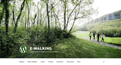 Desktop Screenshot of e-walking.de