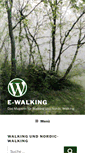 Mobile Screenshot of e-walking.de