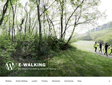 Tablet Screenshot of e-walking.de